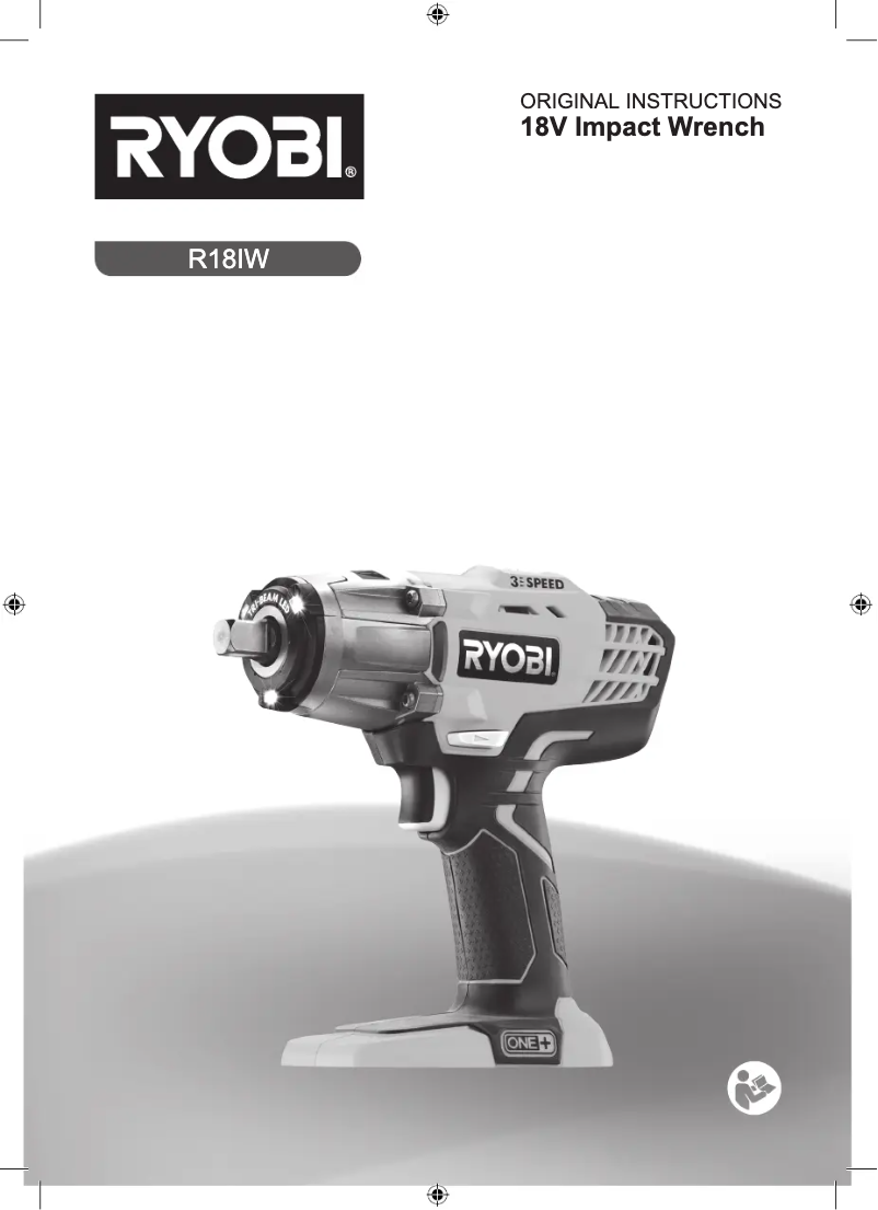 Page 1 de la notice Manuel utilisateur RYOBI One+ R18IW