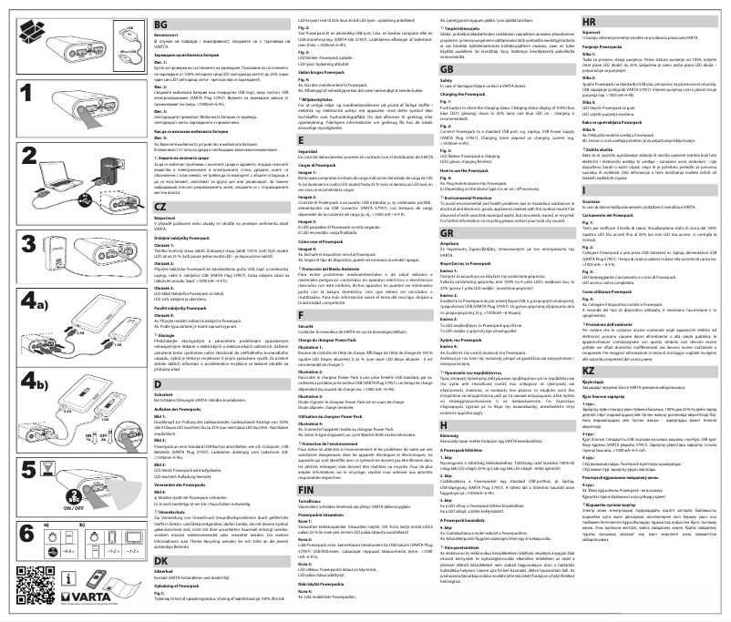 Image de la première page du manuel de l'appareil Power Bank 6000