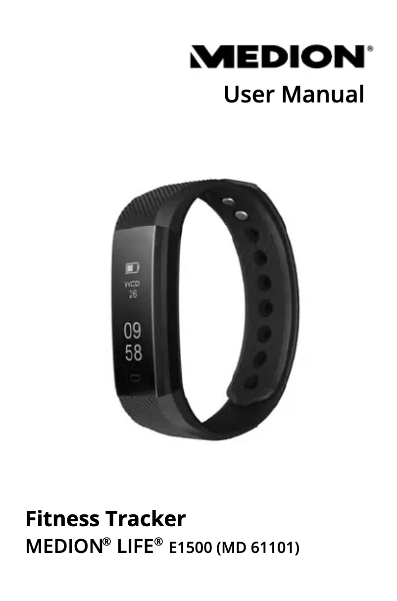 Page 1 de la notice Manuel utilisateur Medion LIFE E1500 (MD 61101)