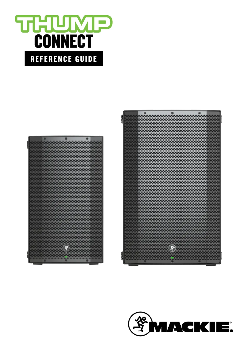 Image de la première page du manuel de l'appareil Thump 12A