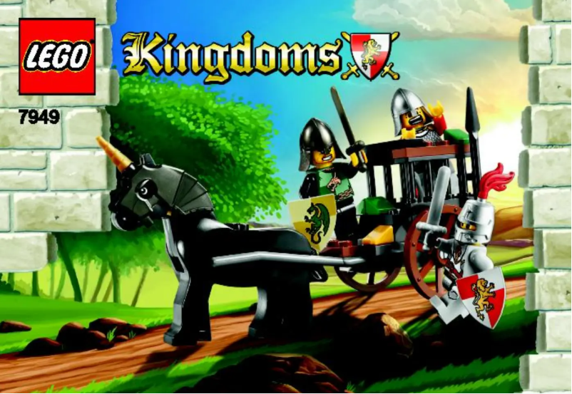 Page n°1 - Manuel utilisateur Lego Castle 7949