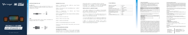 Página 1 del manual Manual de usuario Vorago SPK-255