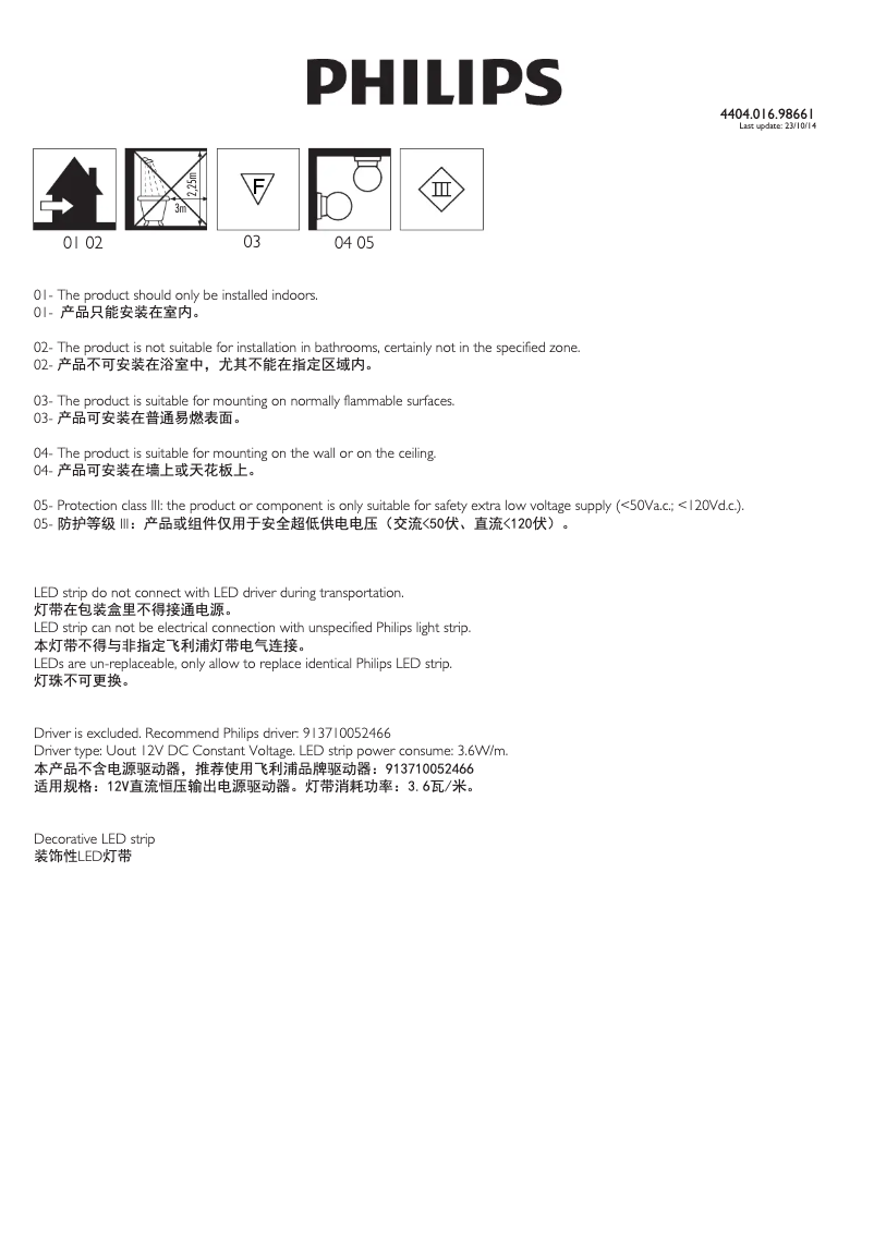Imagen de la primera página del manual del dispositivo Linea 31058/31/66