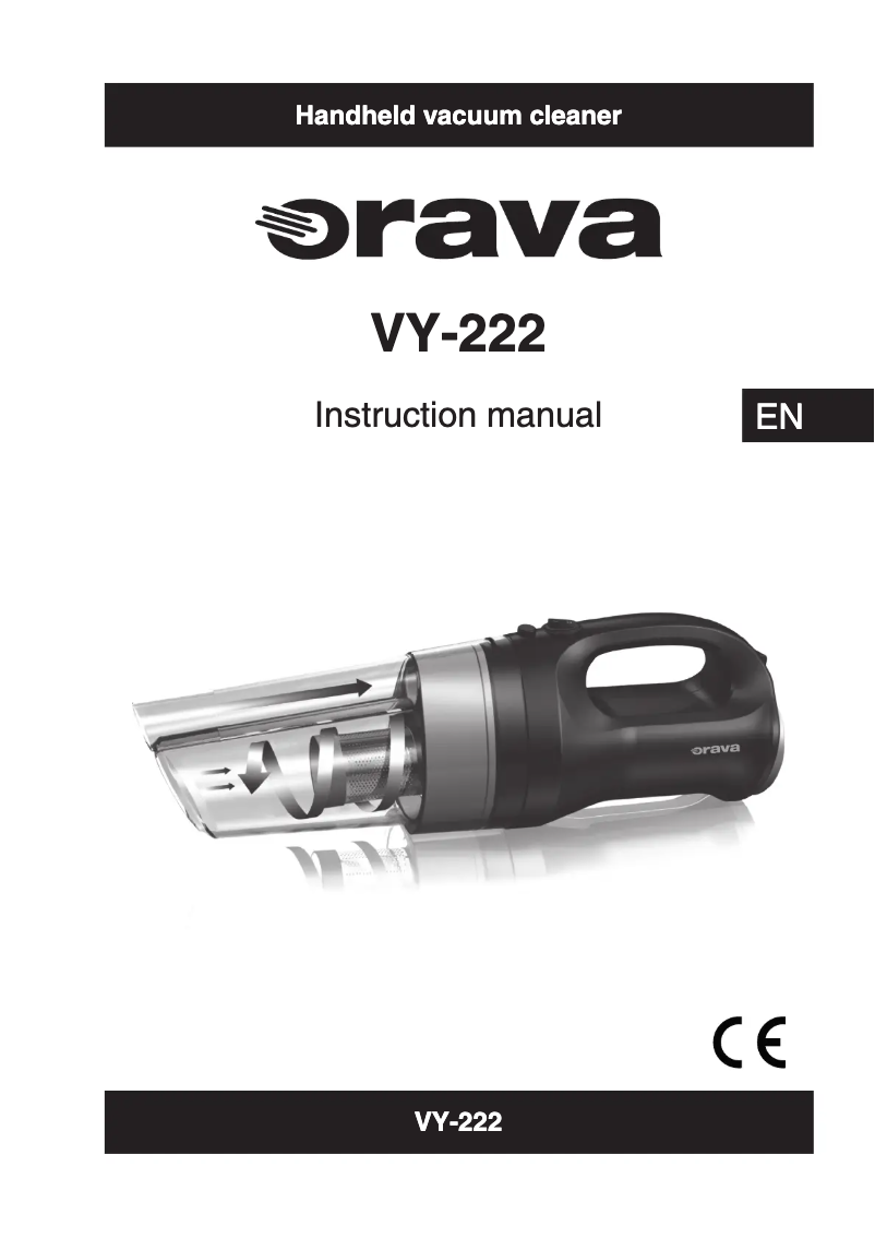 Página 1 del manual Manual de usuario Orava VY-222