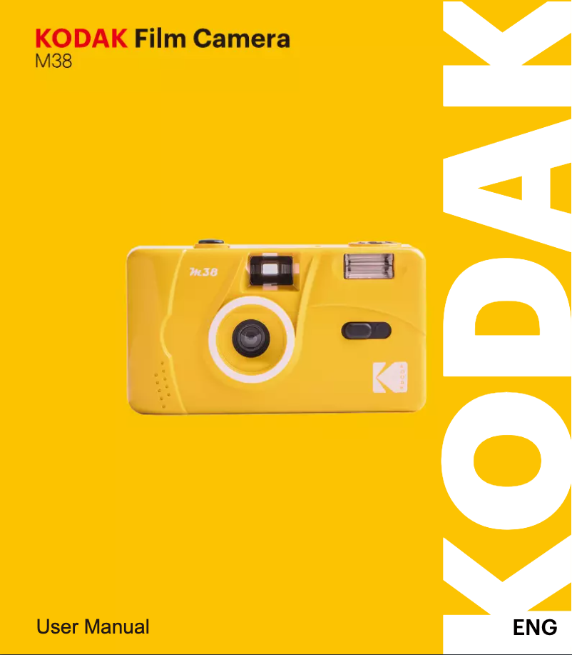 Page 1 de la notice Manuel utilisateur Kodak M38