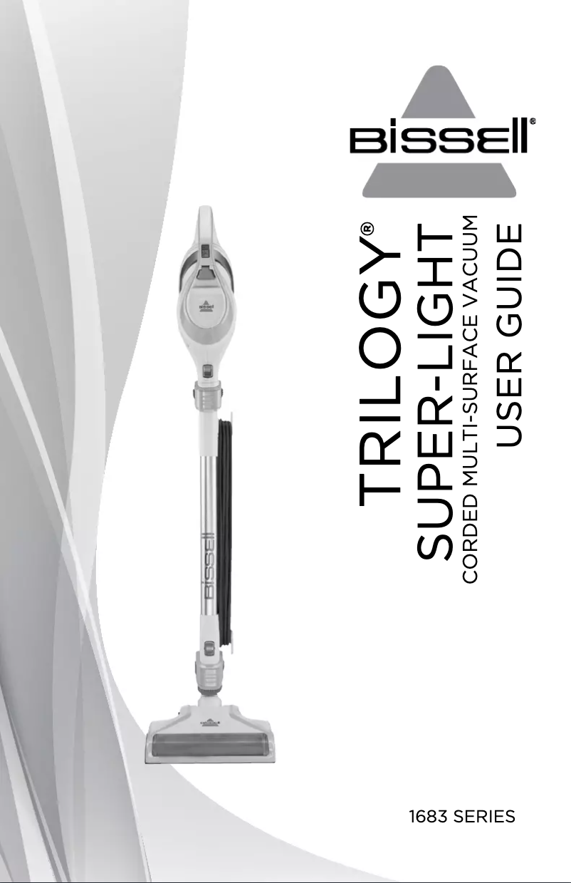 Página 1 del manual Manual de usuario Bissell 1683