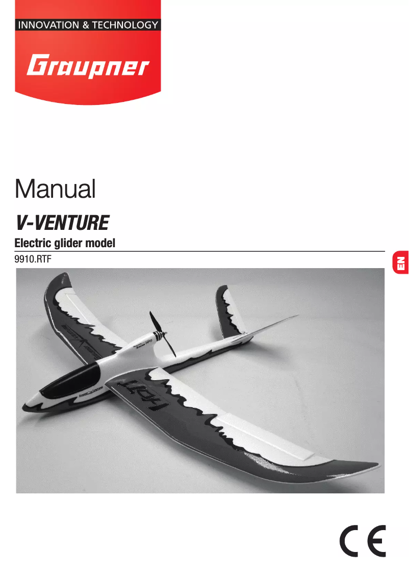 Page 1 de la notice Manuel utilisateur Graupner V-Venture V2