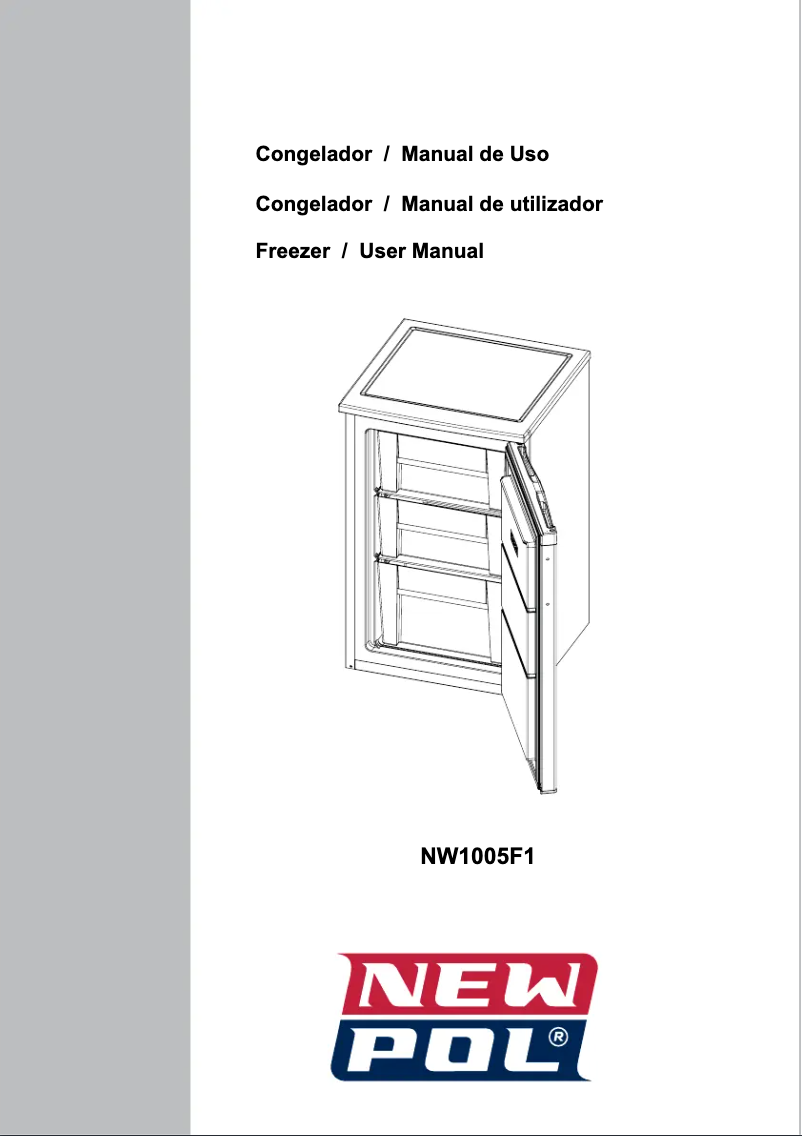Page 1 de la notice Manuel utilisateur New Pol NW1005F1