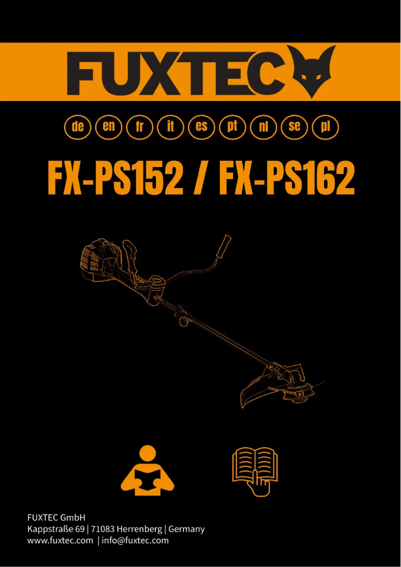 Image de la première page du manuel de l'appareil FX-PS152