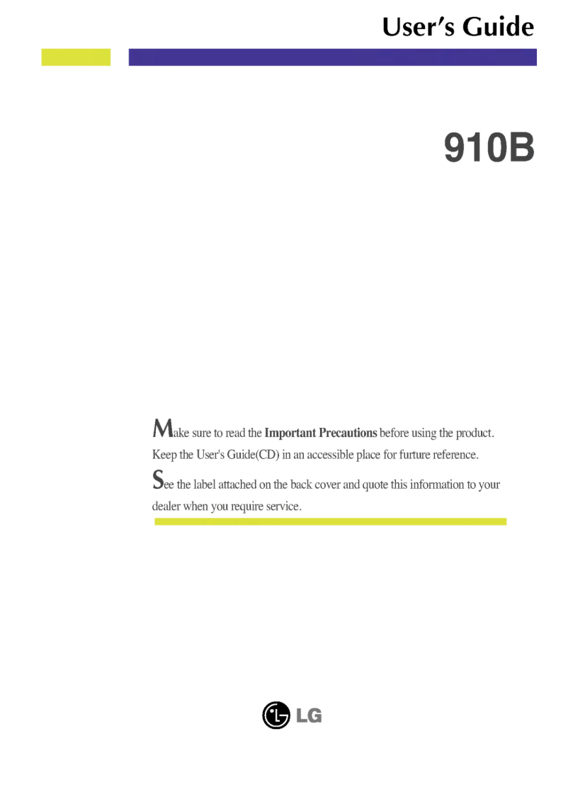 Imagen de la primera página del manual del dispositivo 910B