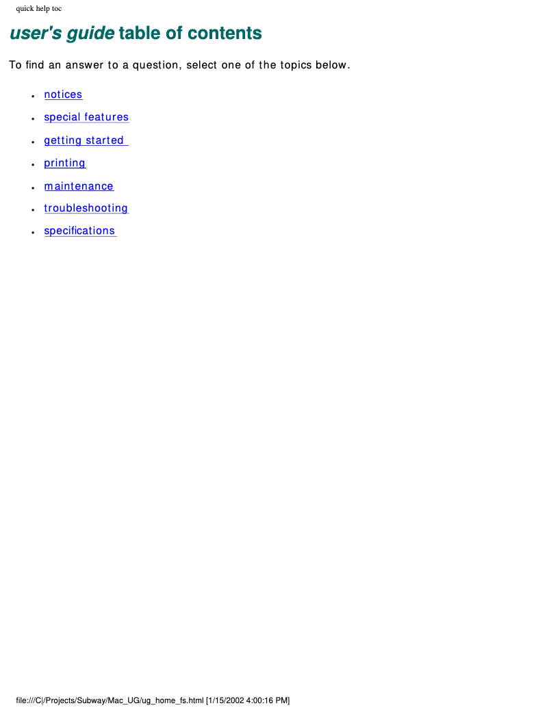 Page n°1 - Manuel utilisateur HP Deskjet 3820