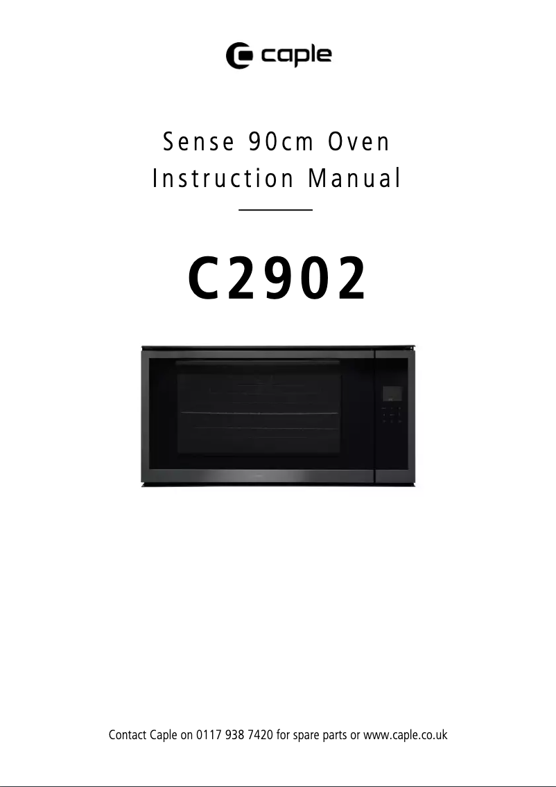 Page 1 de la notice Manuel utilisateur Caple C2902GM