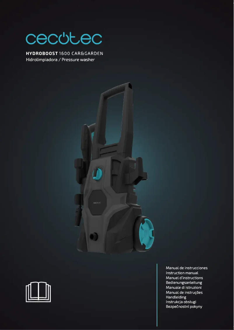 Page n°1 - Manuel utilisateur Cecotec HydroBoost 1600 Car&Garden