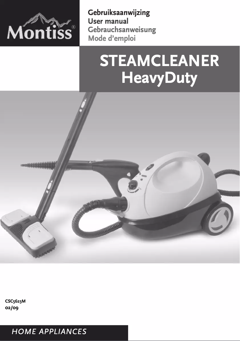 Page 1 de la notice Manuel utilisateur Montiss CSC5623M