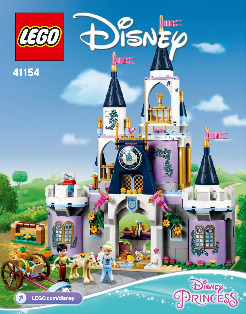 Page n°1 - Consignes visuelles Lego Disney 41154