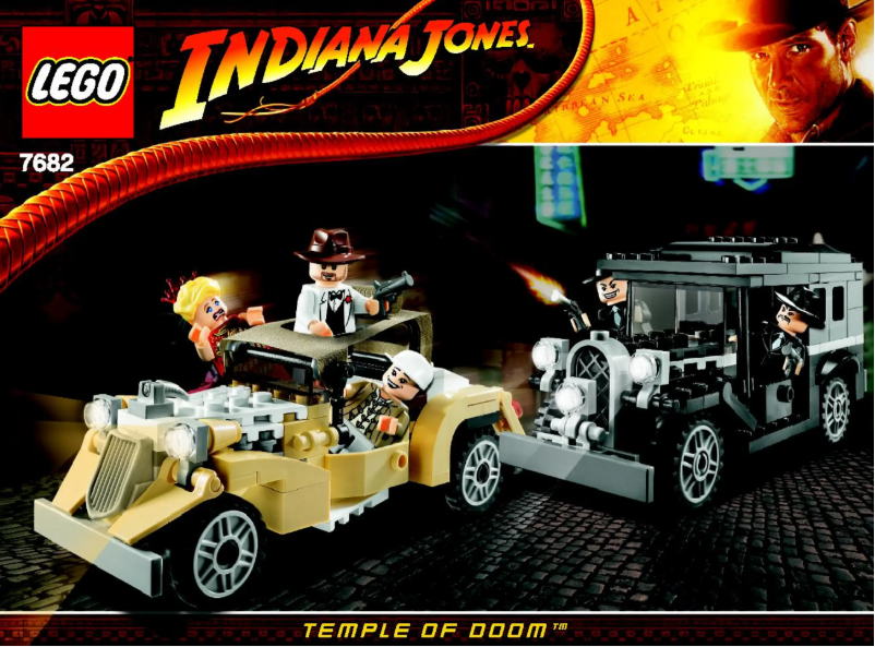 Page 1 de la notice Manuel utilisateur Lego Indiana Jones 7682