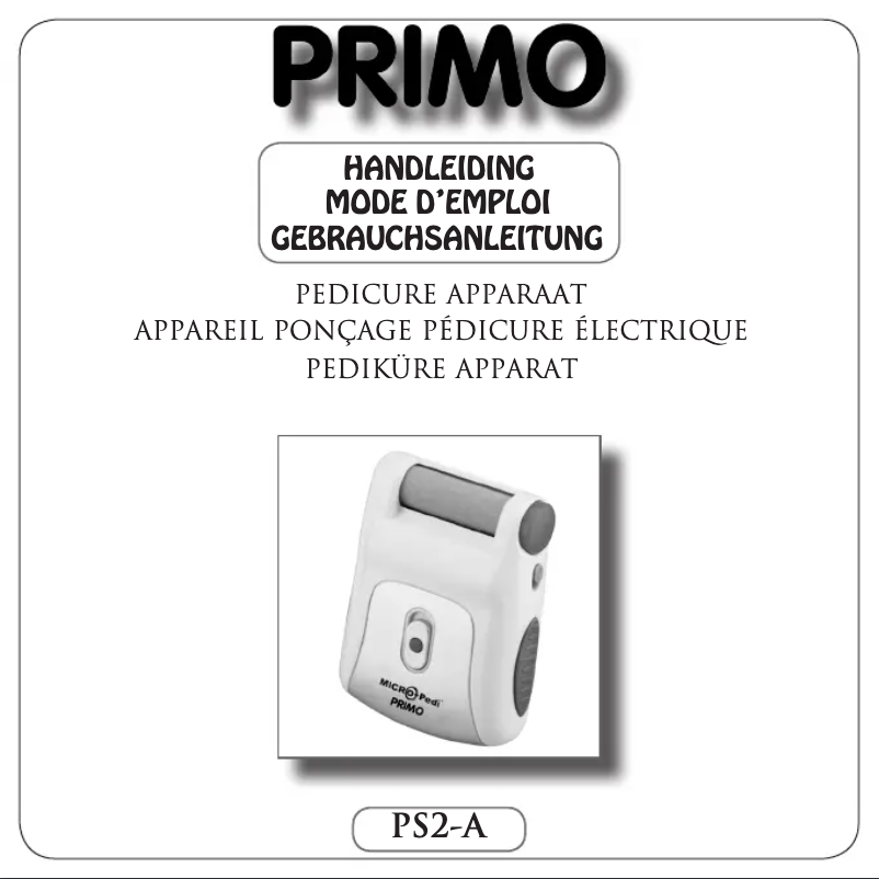 Page 1 de la notice Manuel utilisateur Primo PS2-A