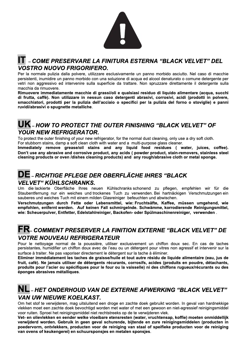 Image de la première page du manuel de l'appareil FAB28RDRB3