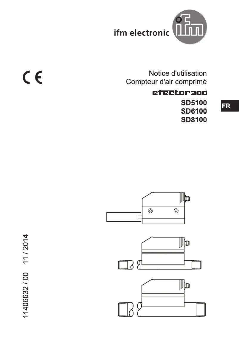 Page n°1 - Manuel utilisateur IFM SD8100