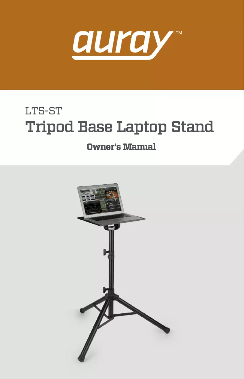 Image de la première page du manuel de l'appareil LTS-ST