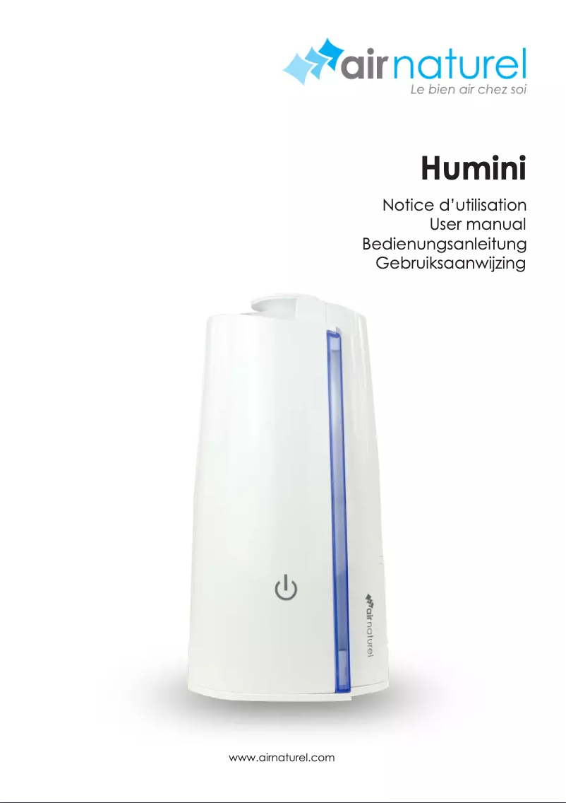 Image de la première page du manuel de l'appareil Humini