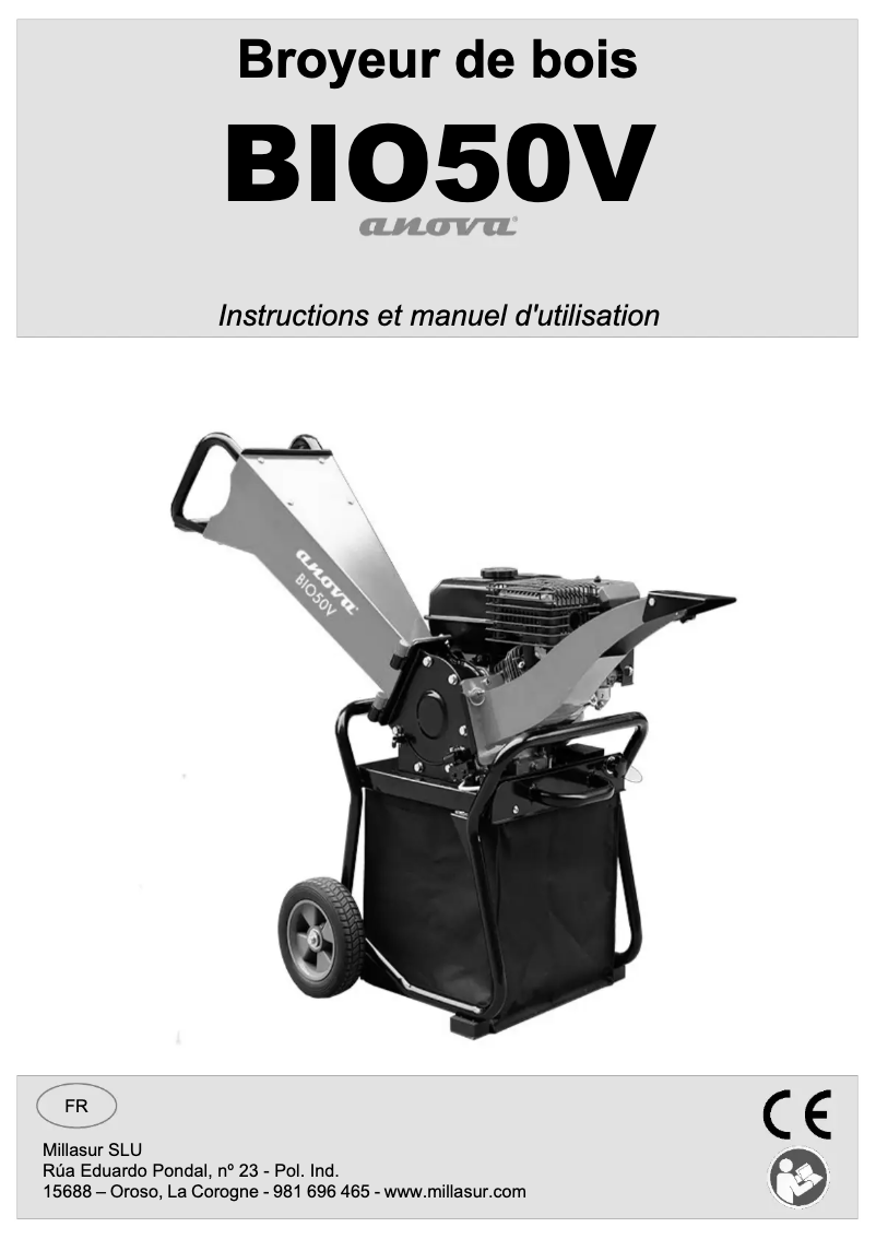 Image de la première page du manuel de l'appareil BIO50V