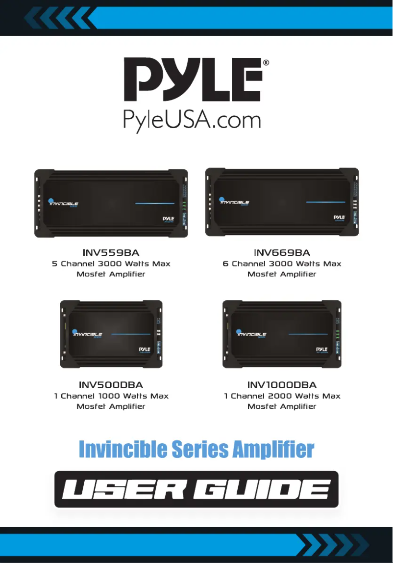 Image de la première page du manuel de l'appareil INV669BA