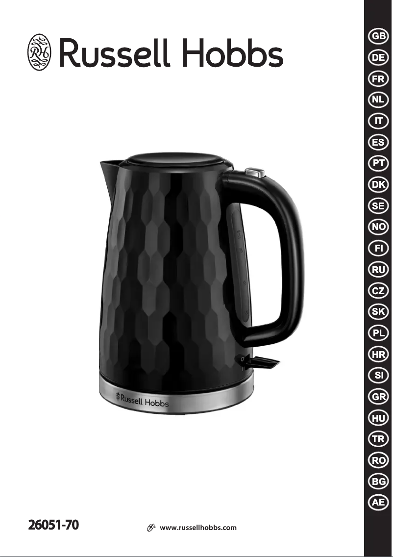 Image de la première page du manuel de l'appareil Honeycomb 26060