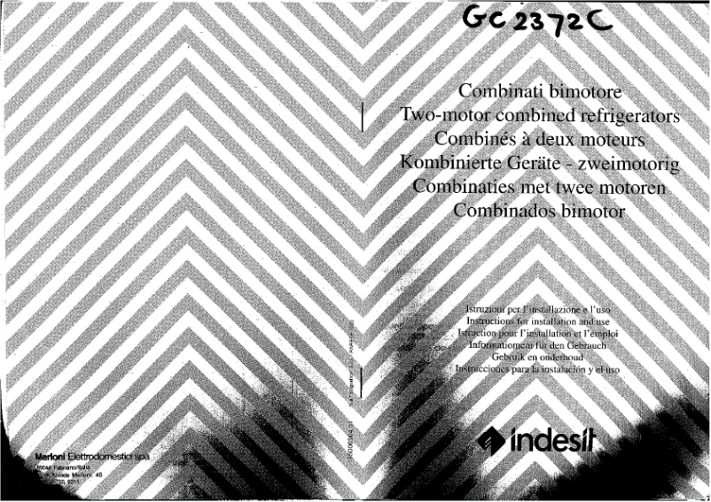 Image de la première page du manuel de l'appareil GC 2372 C