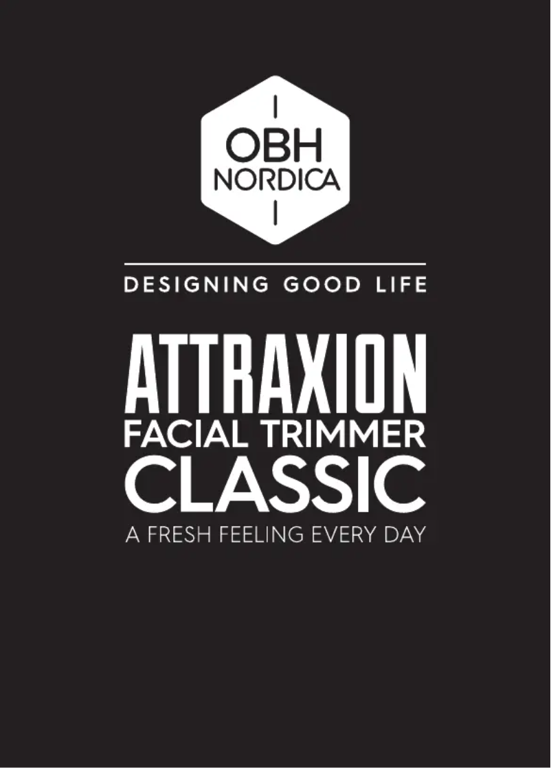 Page 1 de la notice Manuel utilisateur OBH Nordica Attraxion Classic 5510