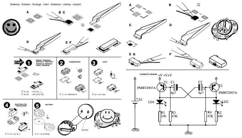 Page 1 de la notice Manuel utilisateur Velleman MK141