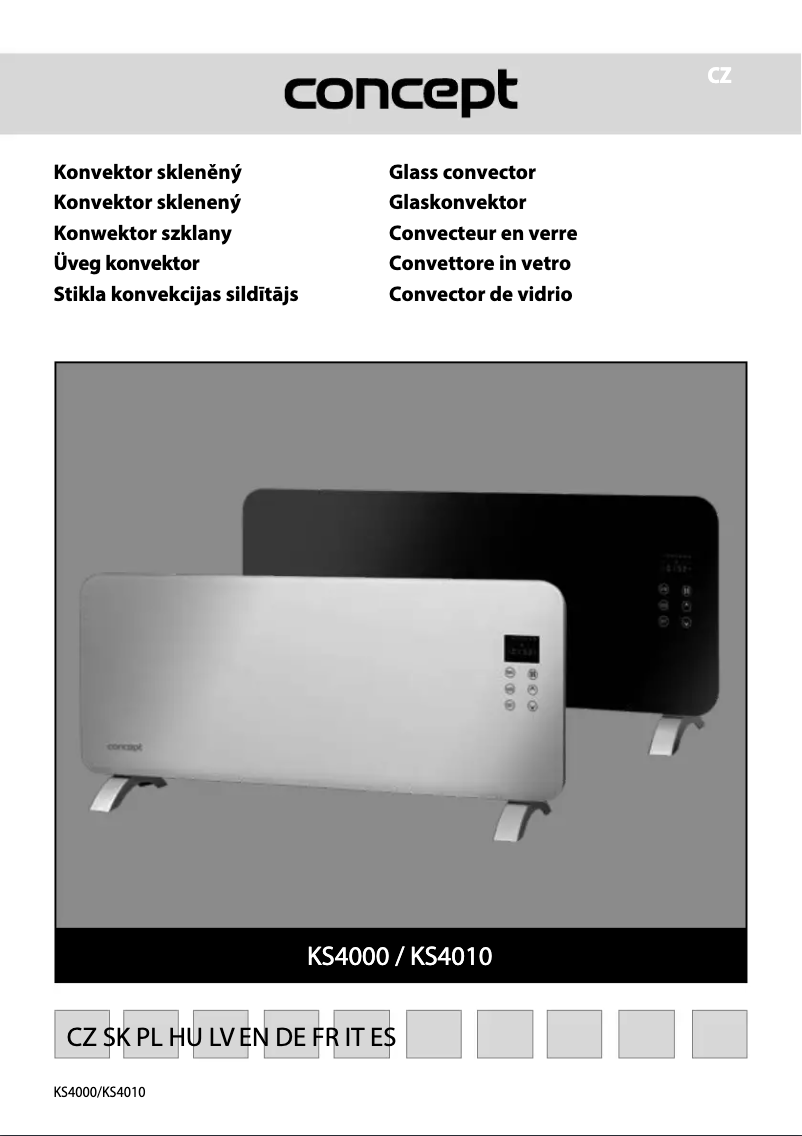 Image de la première page du manuel de l'appareil KS4000