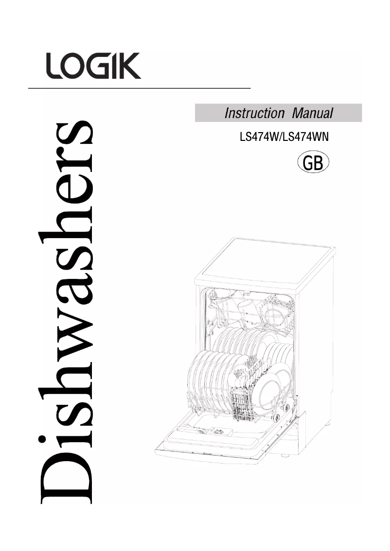 Image de la première page du manuel de l'appareil LS474WN