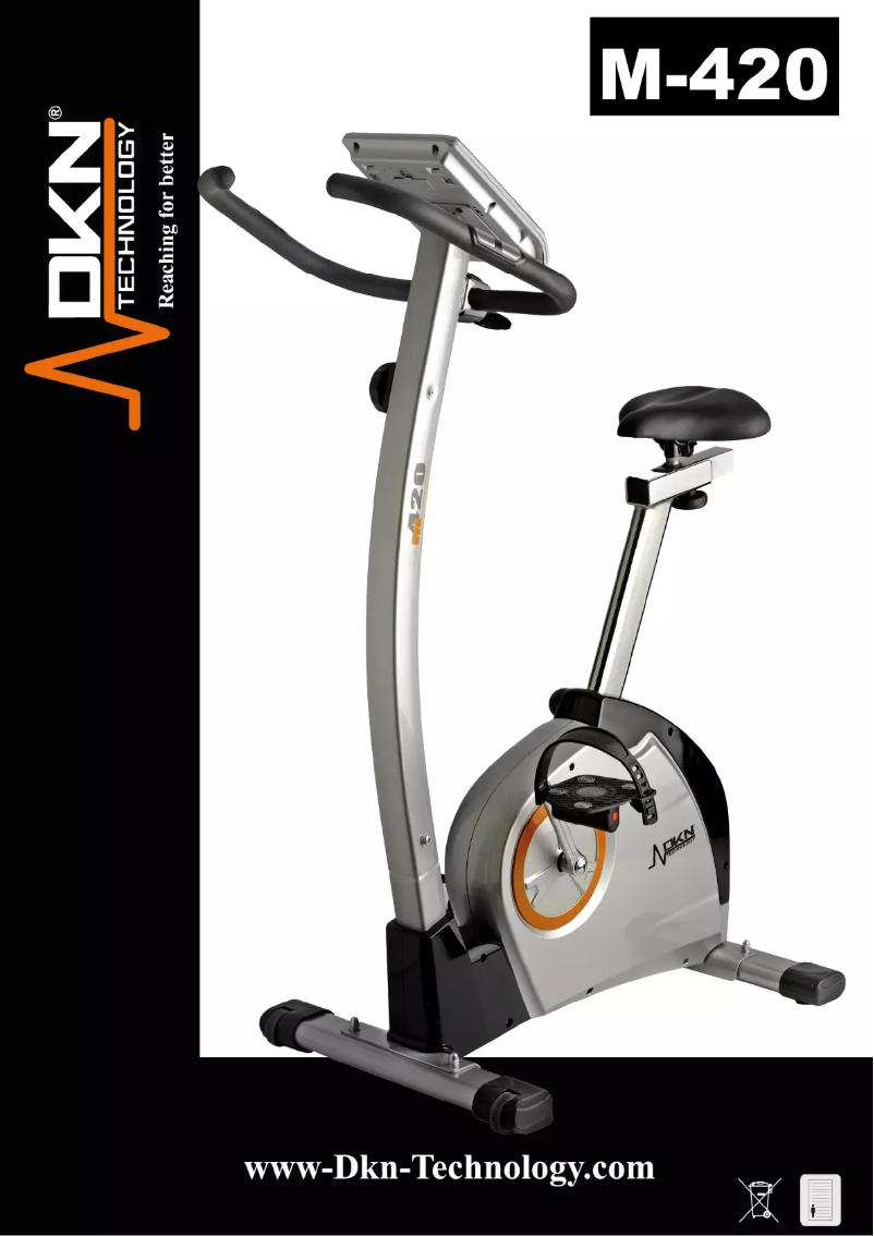 Image de la première page du manuel de l'appareil M-420