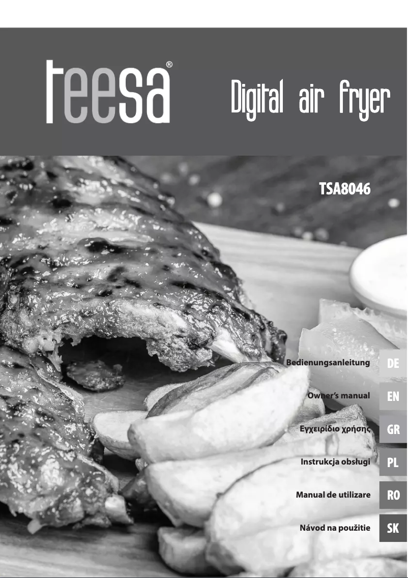 Page n°1 - Manuel utilisateur Teesa TSA8046