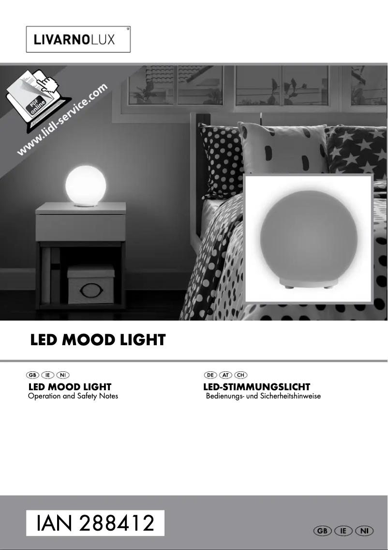 Image de la première page du manuel de l'appareil IAN 288412