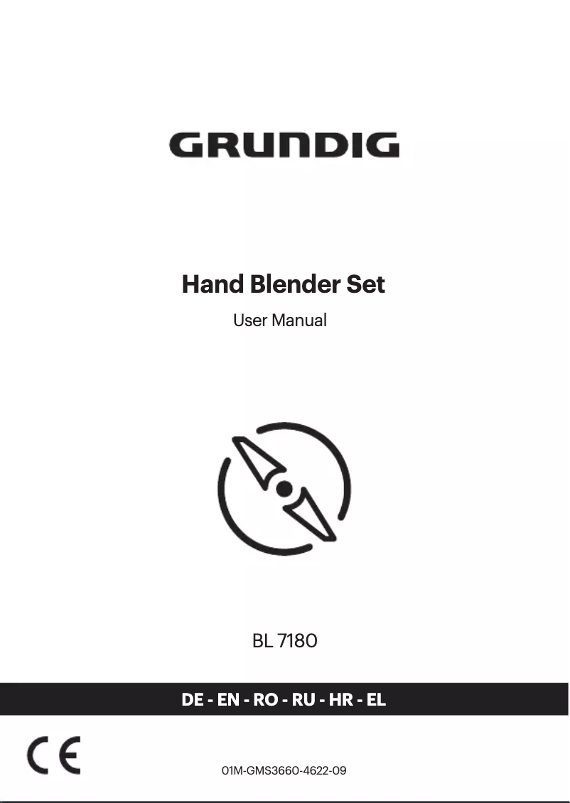Page 1 de la notice Manuel utilisateur Grundig BL 7180