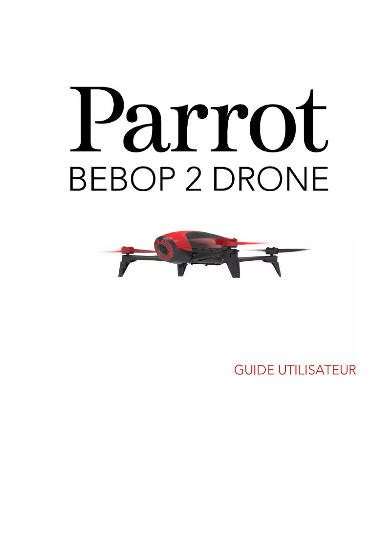 Page 1 of the manual User Manual Parrot Bebop 2 Power