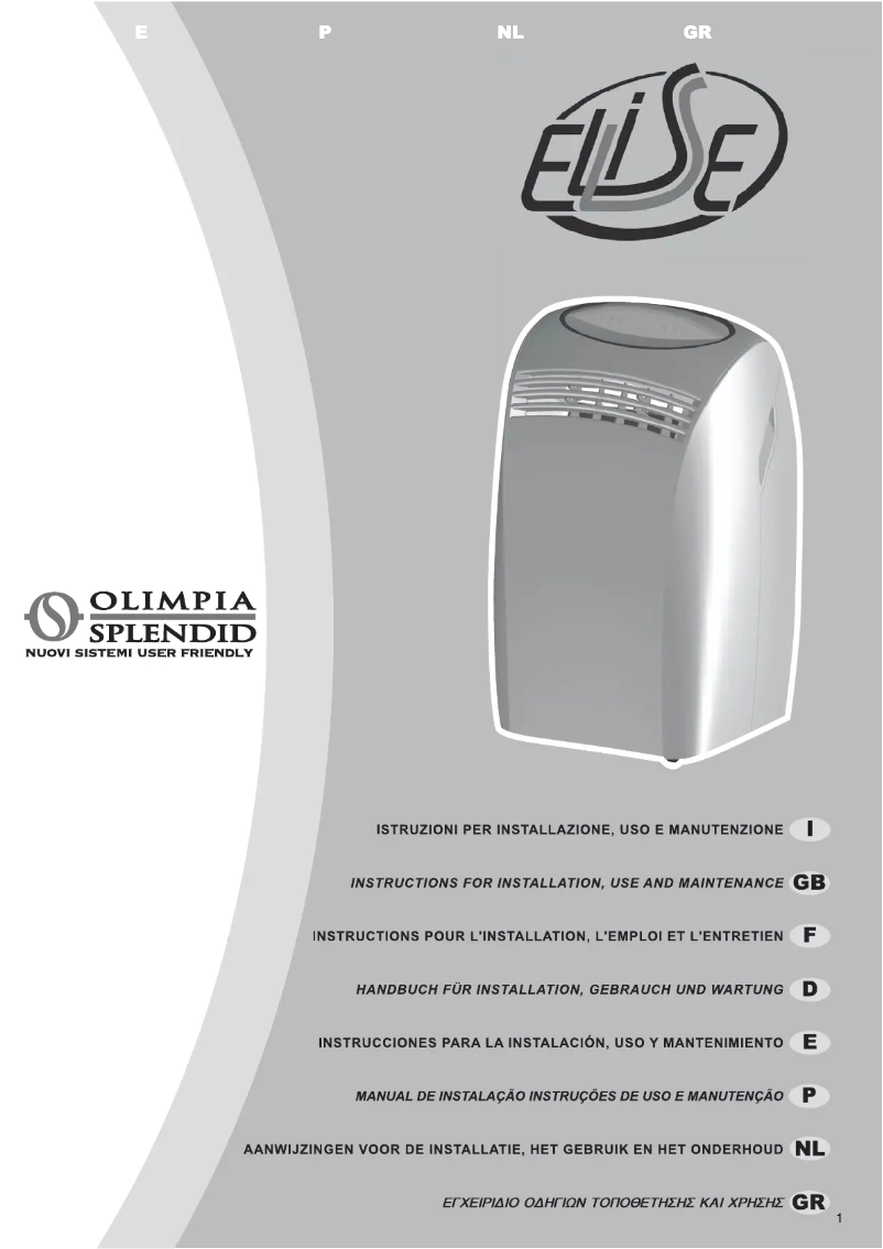 Page 1 de la notice Manuel utilisateur Lübra Elisse Silent 12