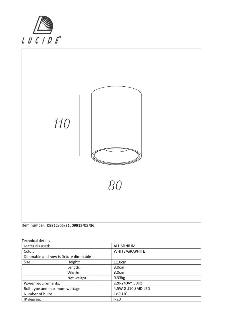 Image de la première page du manuel de l'appareil Bentoo 09912/05/36