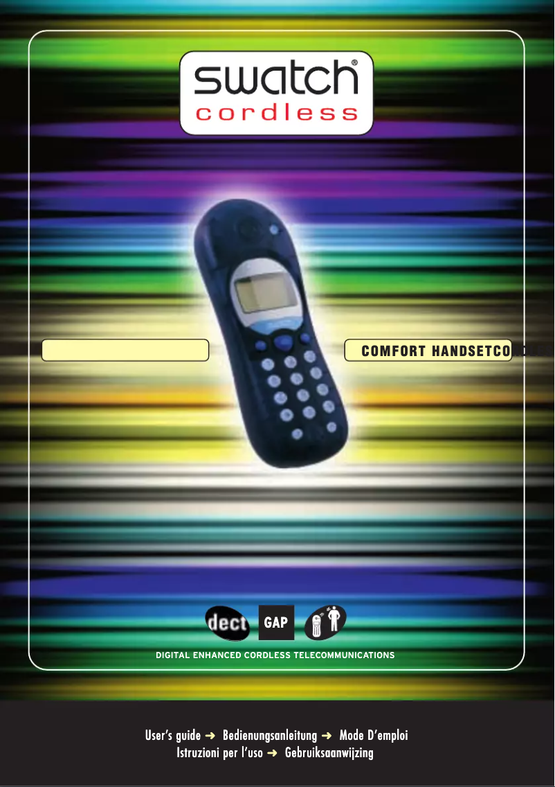 Imagen de la primera página del manual del dispositivo Cordless