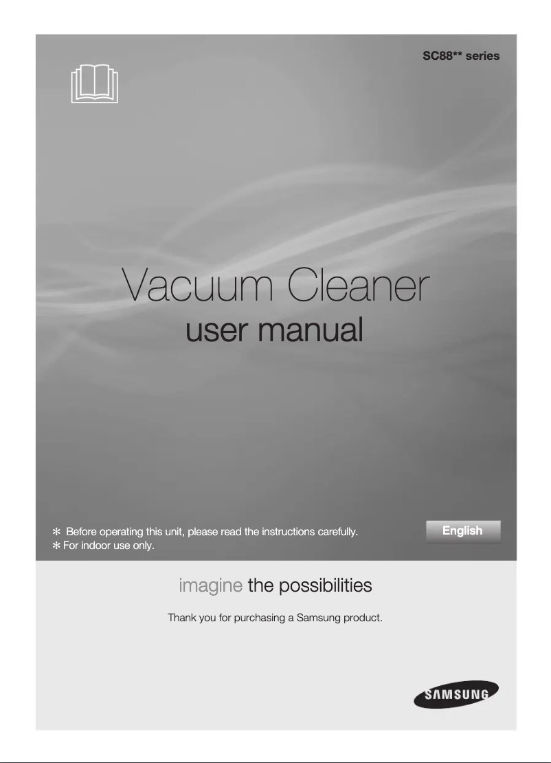 Image de la première page du manuel de l'appareil SC88L0