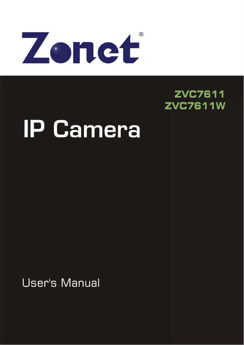 Página 1 del manual Manual de usuario Zonet ZVC7611