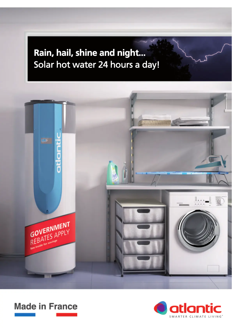 Page 1 de la notice Fiche technique Atlantic ODYSSEO 2