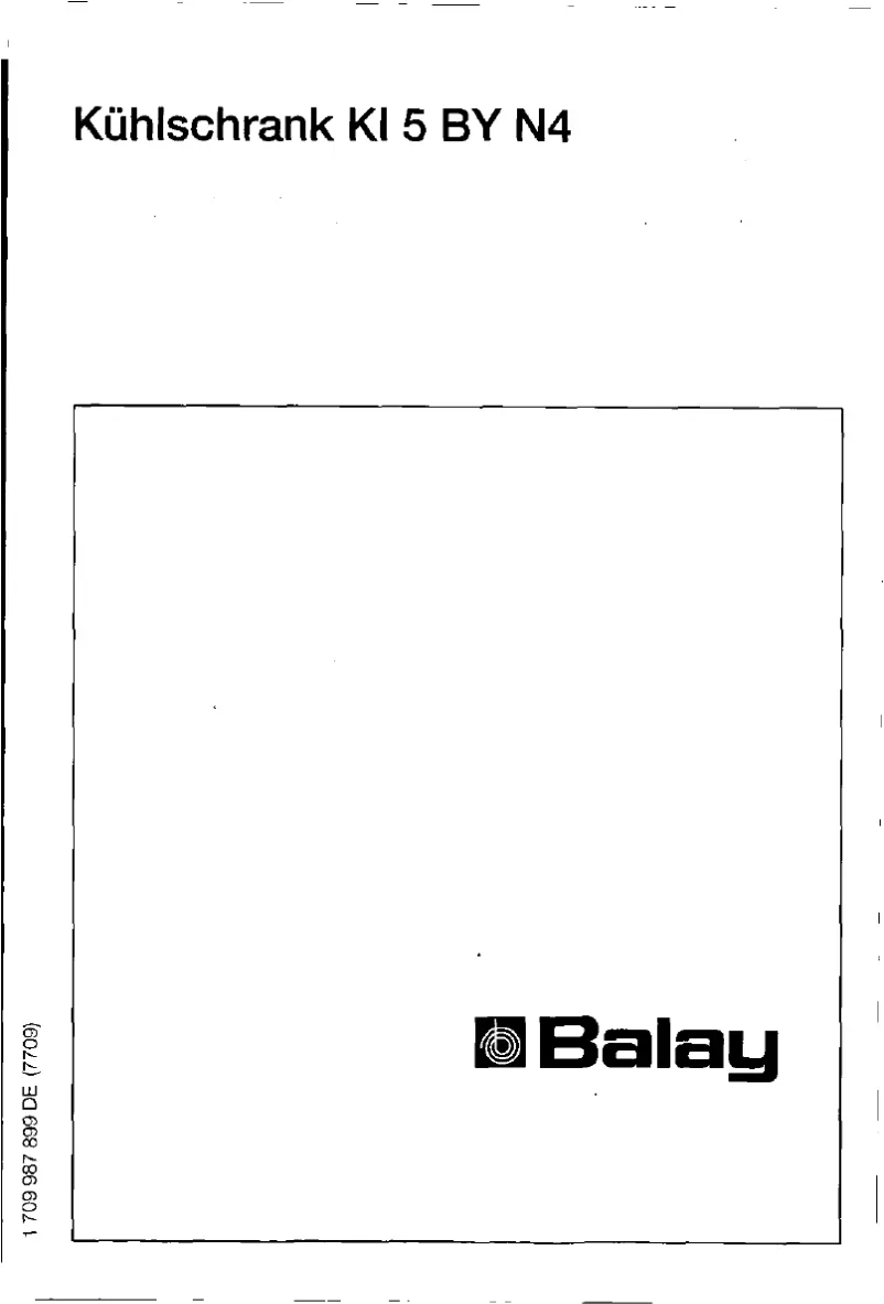 Image de la première page du manuel de l'appareil KI 5 BYN 4