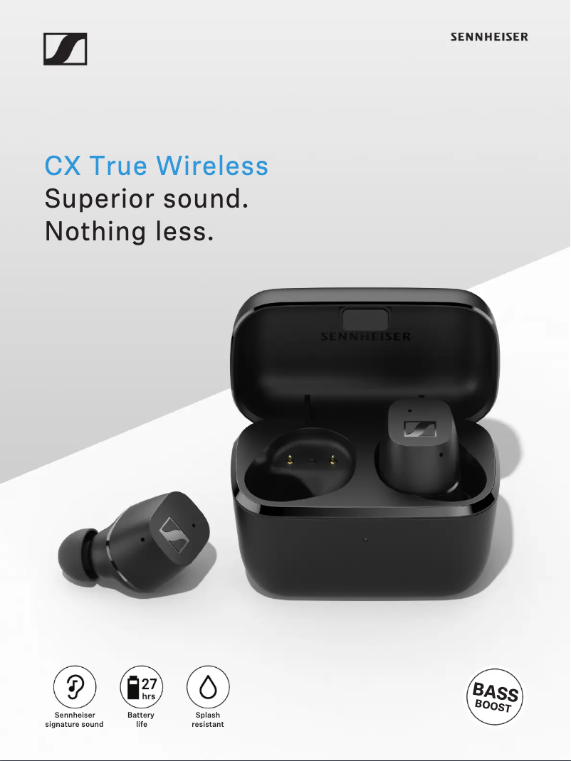 Image de la première page du manuel de l'appareil CX True Wireless