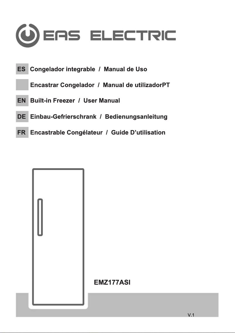 Page 1 de la notice Manuel utilisateur EAS Electric EMZ177ASI