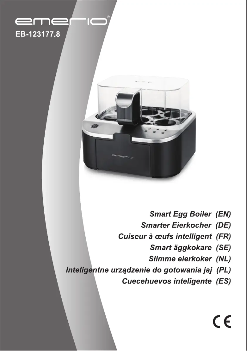 Image de la première page du manuel de l'appareil EB-123177.8