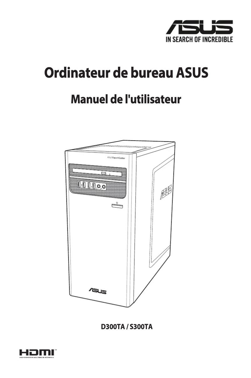 Image de la première page du manuel de l'appareil S300TA