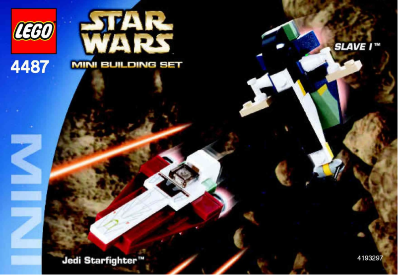 Page 1 de la notice Manuel utilisateur Lego MINI Jedi Starfighter (TM) & Slave I (TM)
